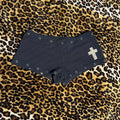 Studded Cross Shorts