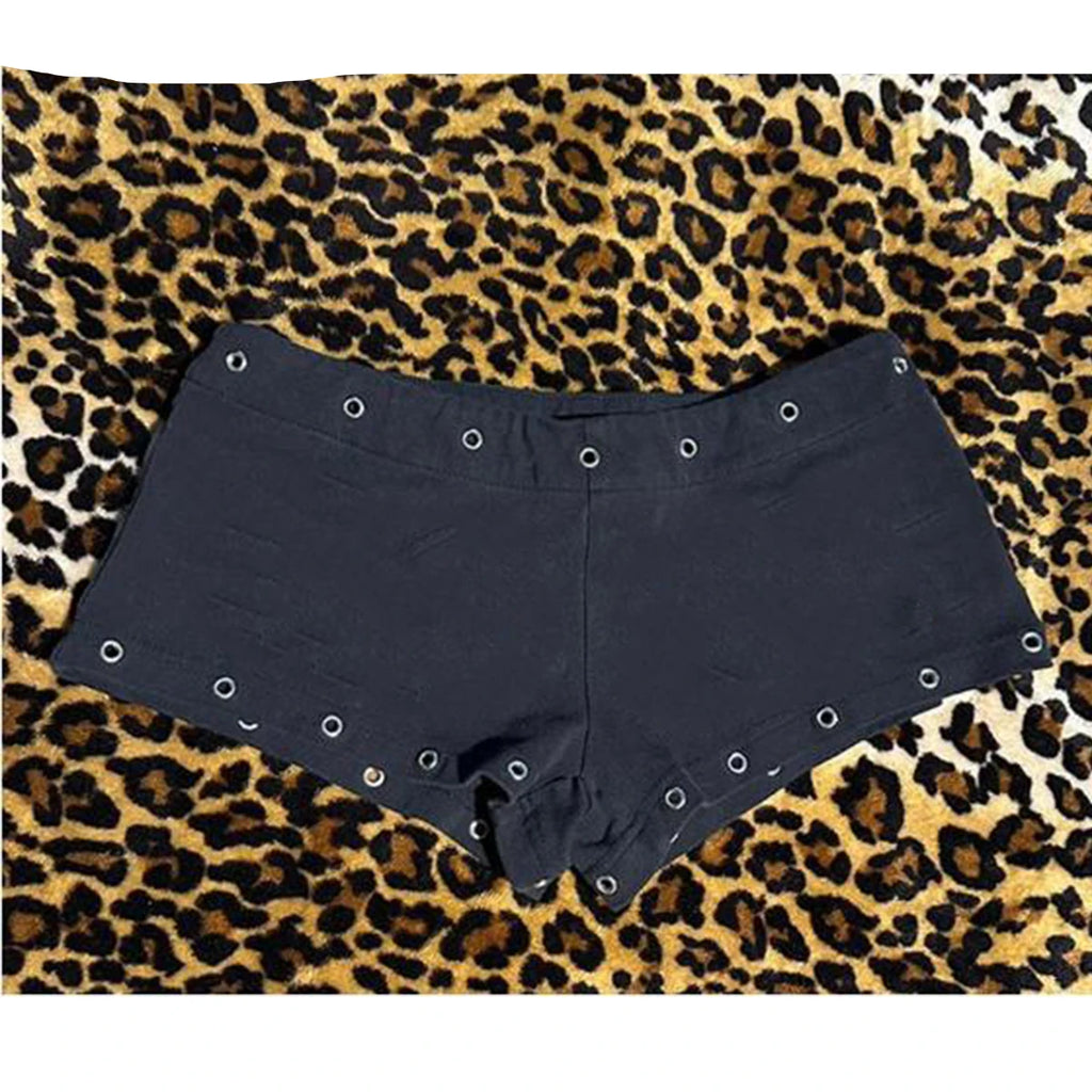 Studded Cross Shorts